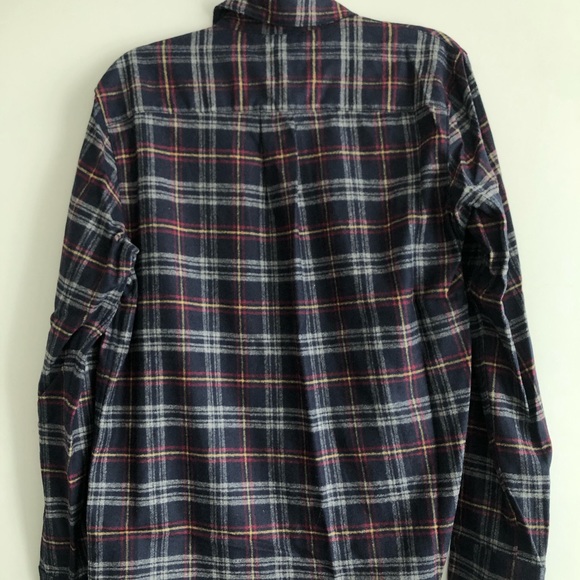 A.P.C. Casual Wool-blend Button Down Shirt NEW - Picture 5 of 7